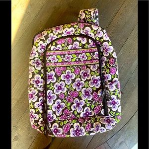Vera Bradley Backpack - Plum Petals